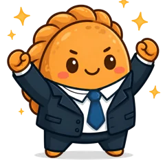 Empanada mascota